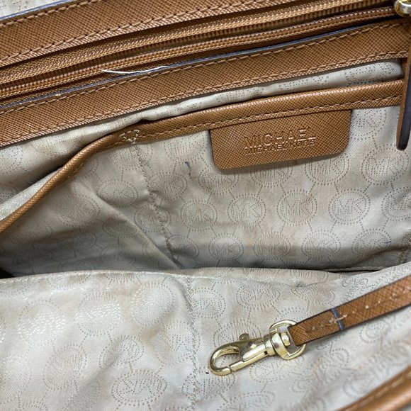 Michael Kors Medium Brown Leather Handbag - Picture 12 of 12